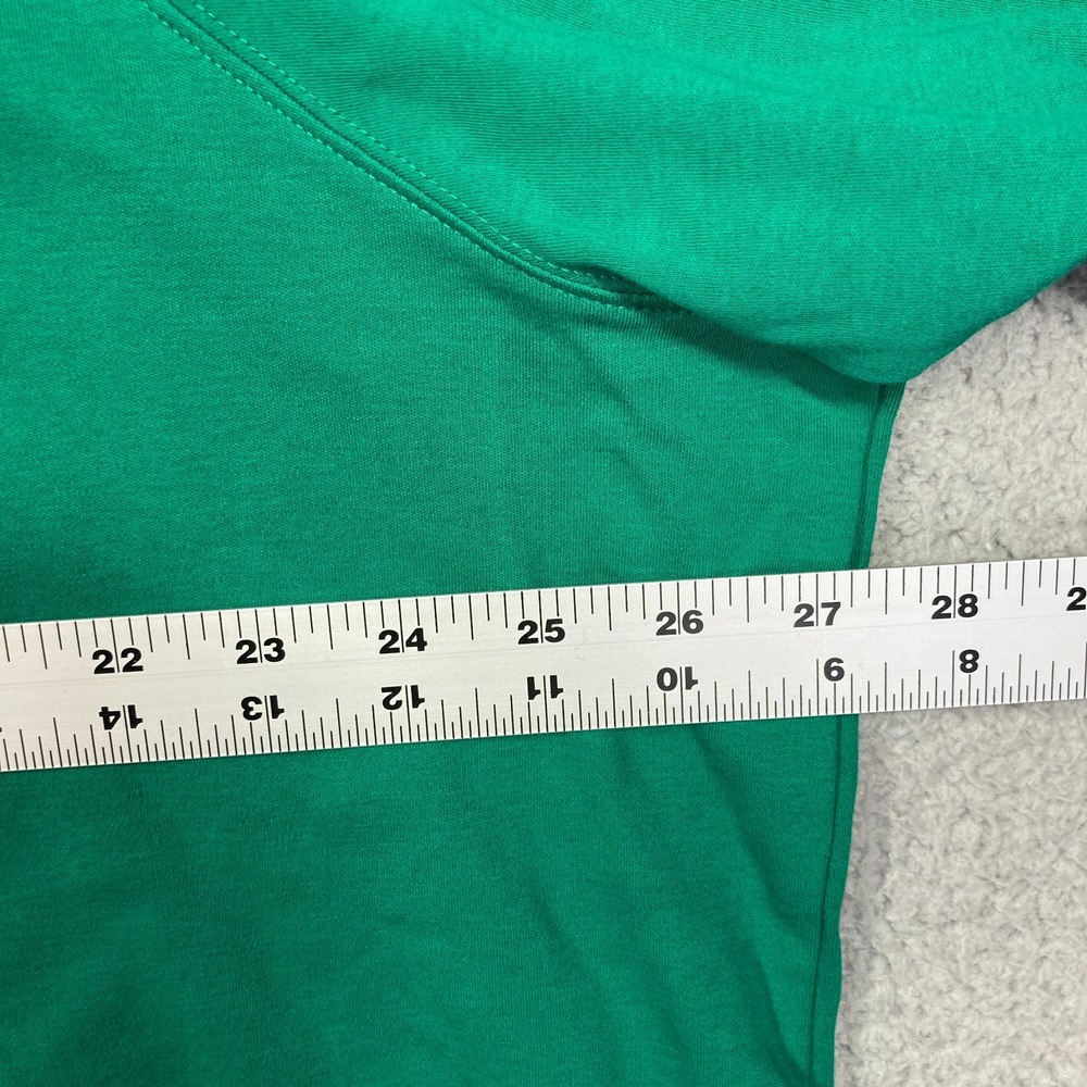 Lands' End Mock Neck Shirt Womens Plus 3X‎ Green Relaxed Fit Long Sleeve Stretch - Picture 5 of 11